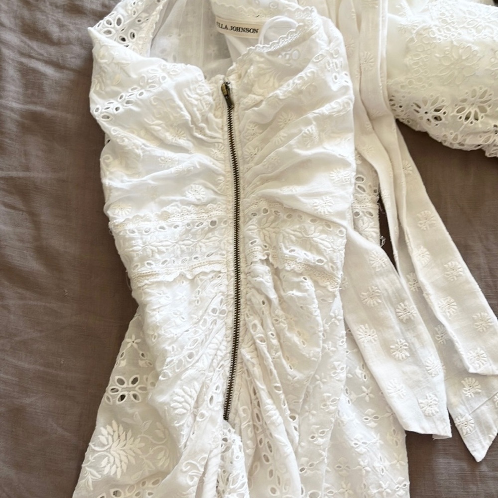 Ulla Johnson Eyelet Dress - Picture 10 of 13